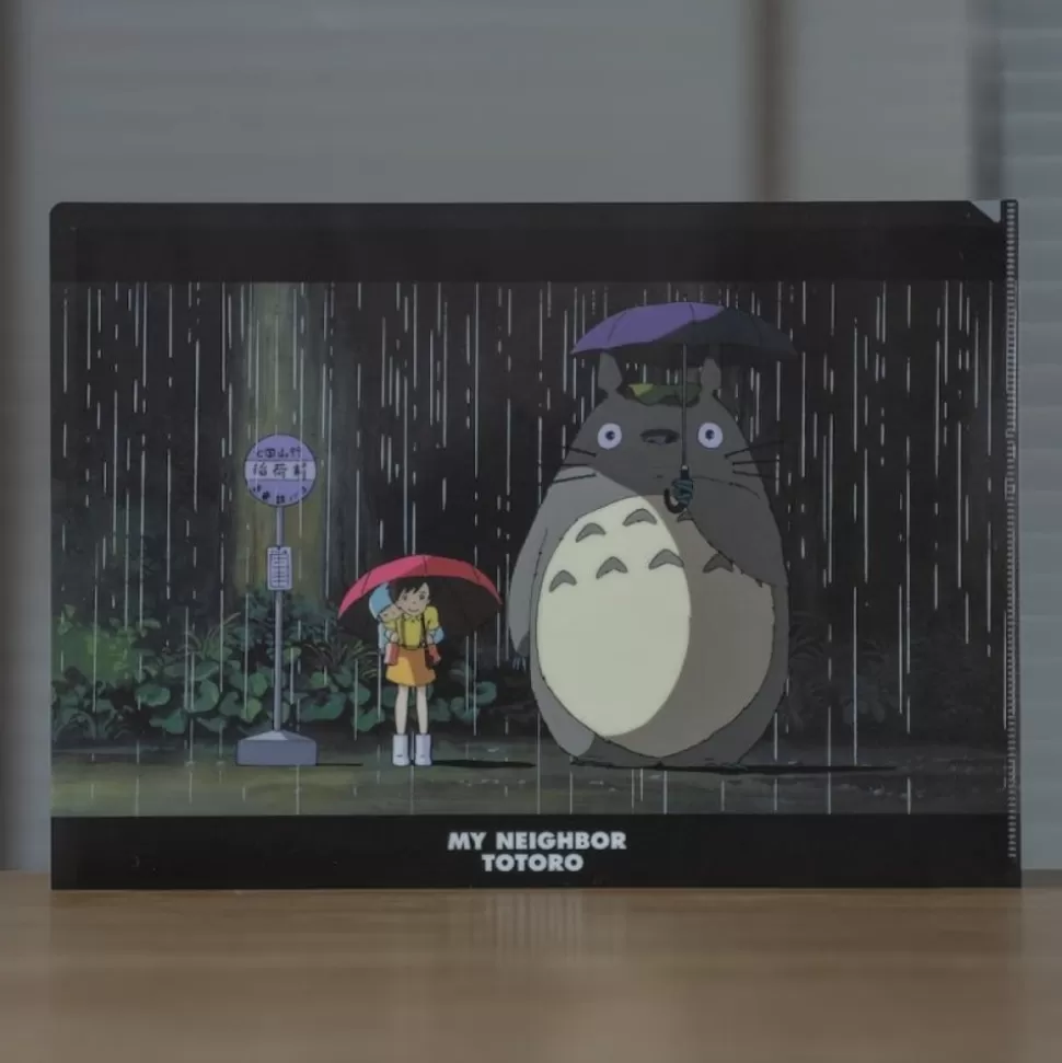 Maison Ghibli A4 Size Clear Folder A Fateful Encounter - My Neighbour Totoro- Storage