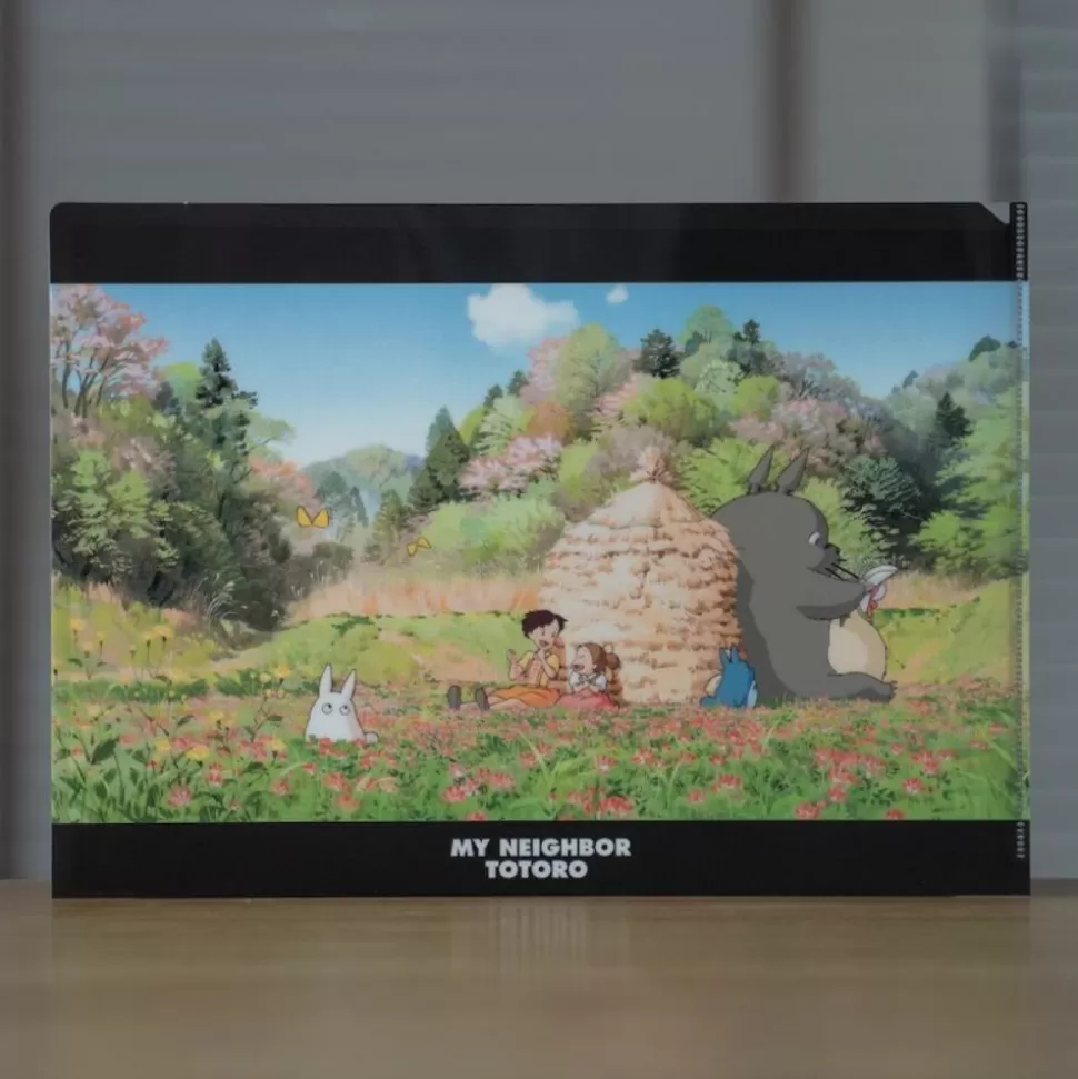 Maison Ghibli A4 Size Clear Folder Afternoon - My Neighbour Totoro- Storage