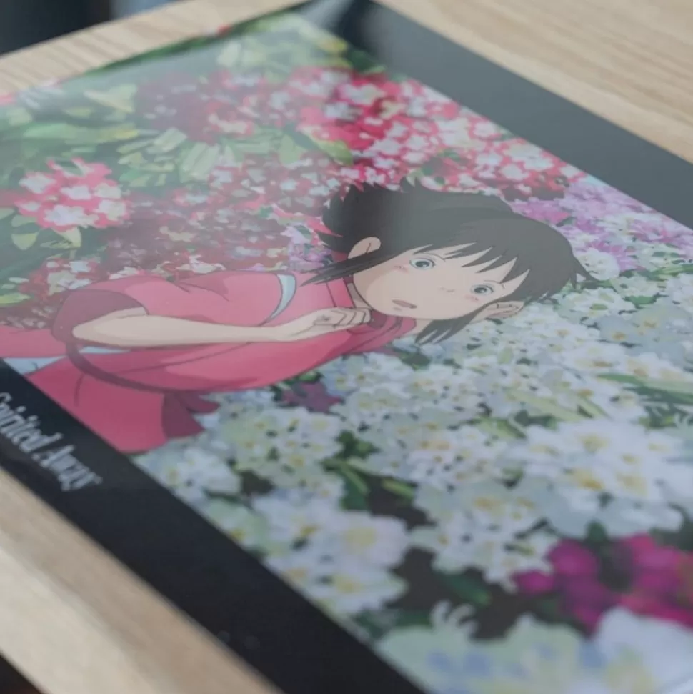 Maison Ghibli A4 Size Clear Folder Among The Flower - Sprited Away- Storage