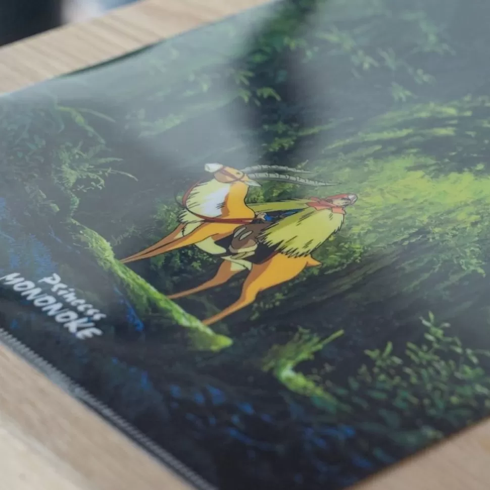 Maison Ghibli A4 Size Clear Folder Ashitaka In The Woods - Princesse Mononoke- Storage