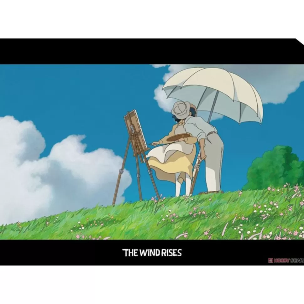 Maison Ghibli A4 Size Clear Folder Horikoshi & Satomi - The Wind Rises- Storage