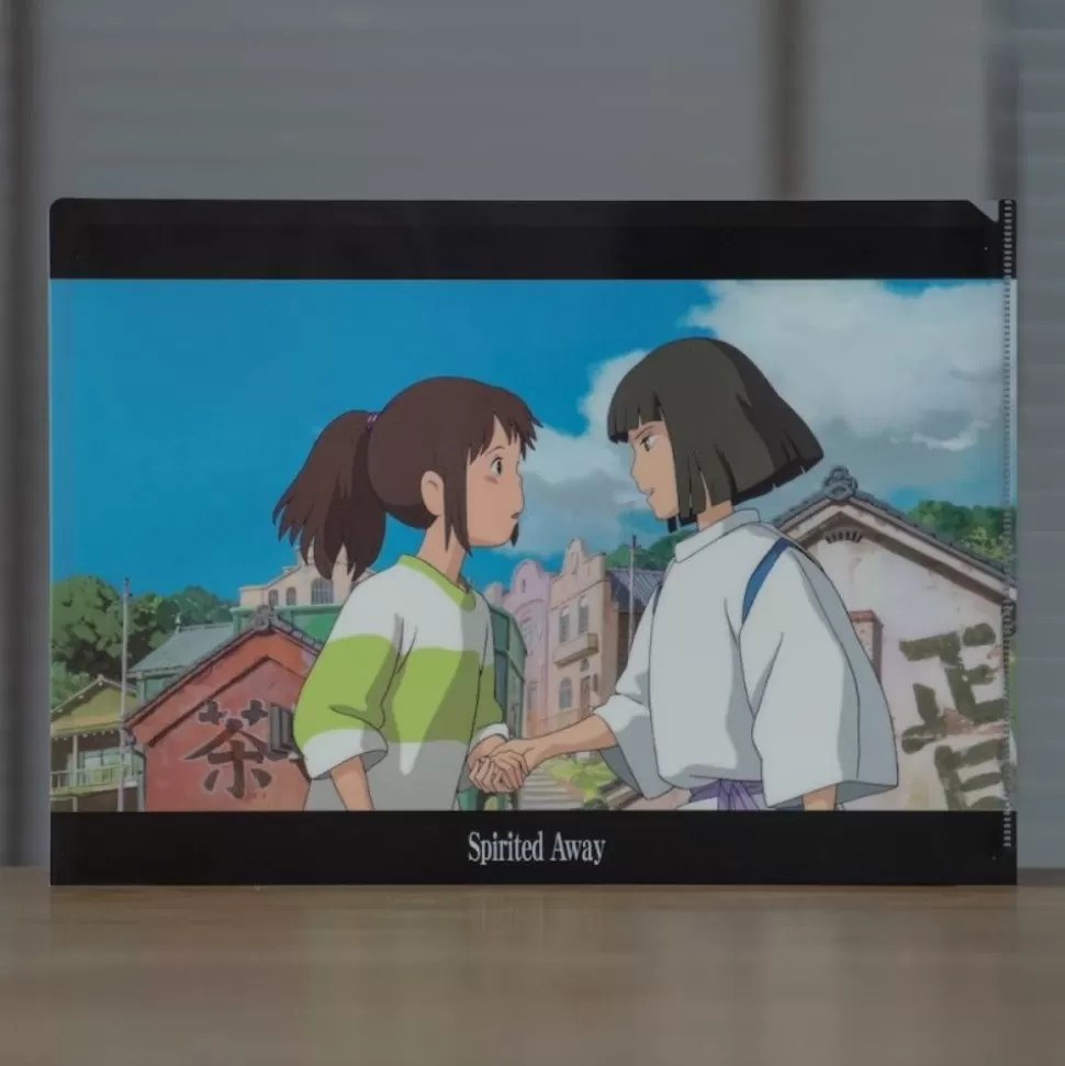 Maison Ghibli A4 Size Clear Folder Meet Someday - Sprited Away- Storage
