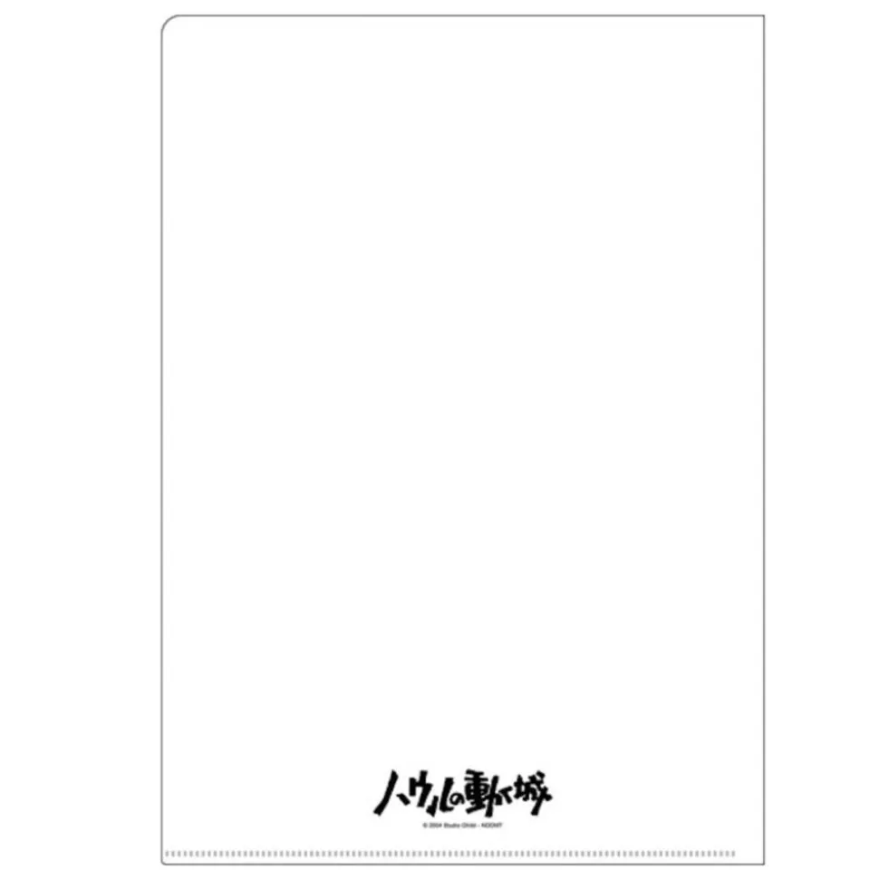 Maison Ghibli A4 Size Clear Folder Movie Poster - Howl'S Moving Castle- Storage