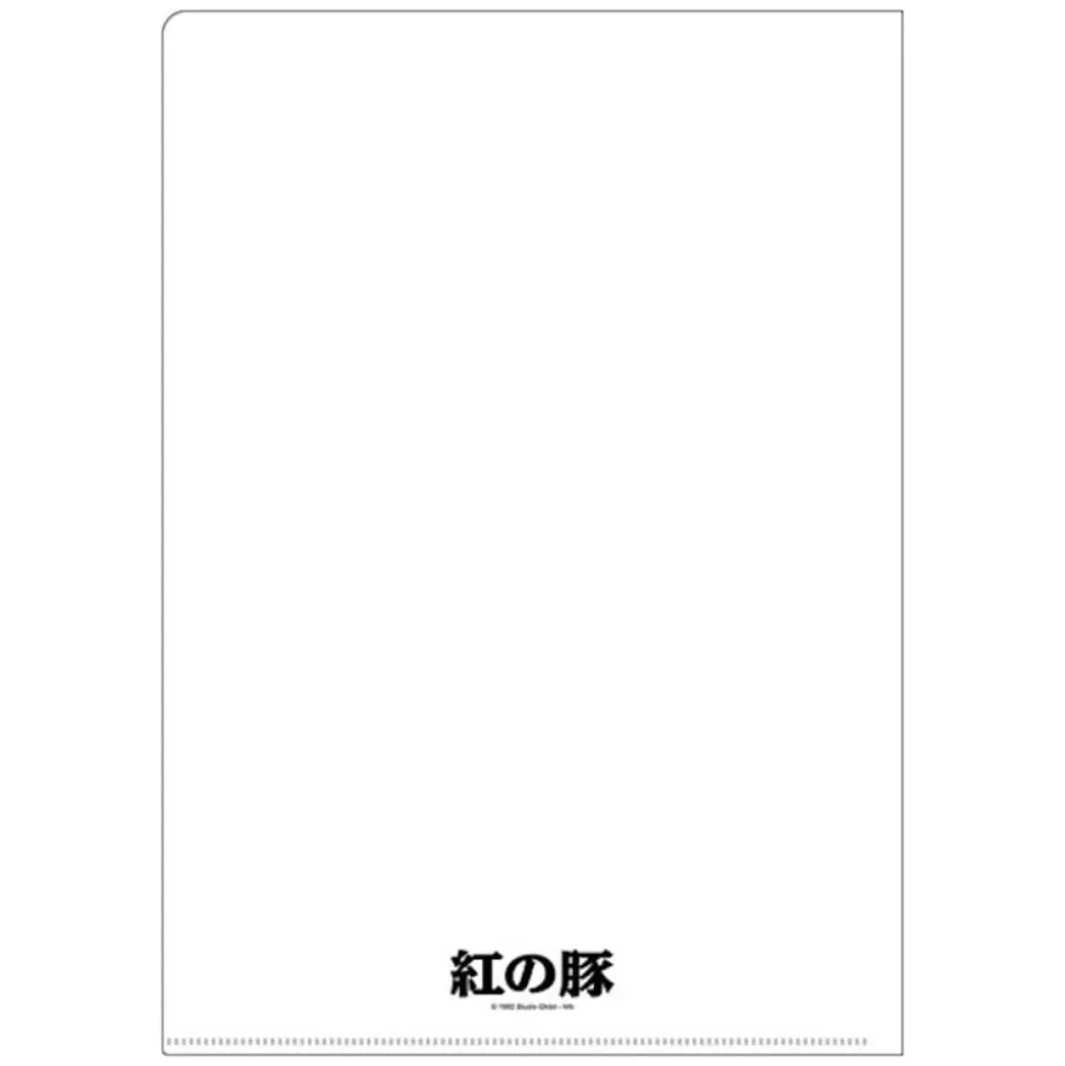 Maison Ghibli A4 Size Clear Folder Movie Poster - Porco Rosso- Storage