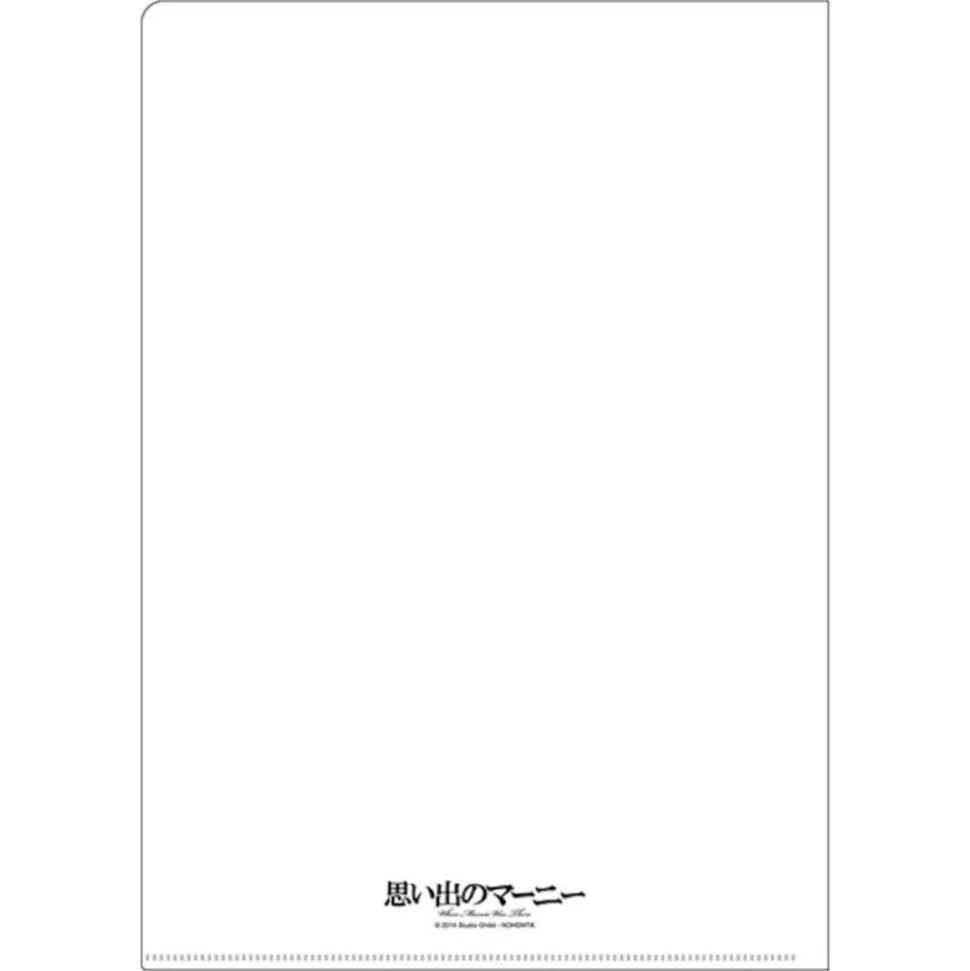 Maison Ghibli A4 Size Clear Folder Movie Poster - When Marnie Was There- Storage