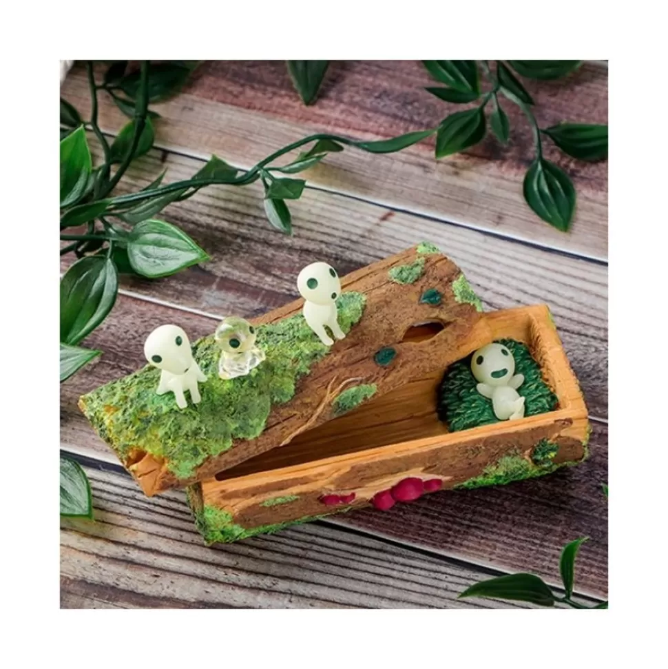 Maison Ghibli Accessory Case Kodama Having A Rest - Princess Mononoke- Jewellery Boxes