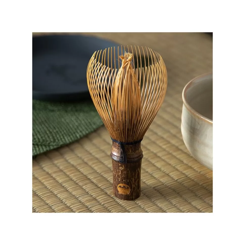 Maison Ghibli Akahada-Yaki Matcha Tea Bowl & Whisk - My Neighbor Totoro- Kitchenware