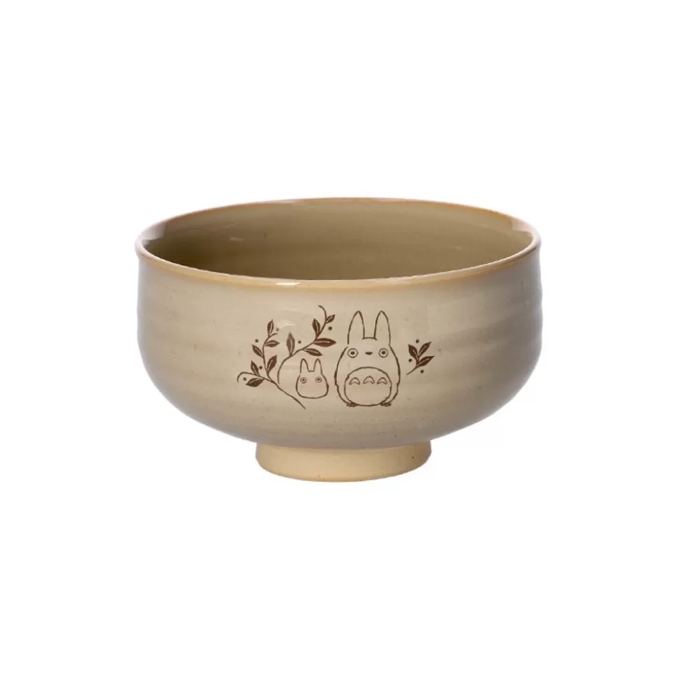 Maison Ghibli Akahada-Yaki Matcha Tea Bowl & Whisk - My Neighbor Totoro- Kitchenware