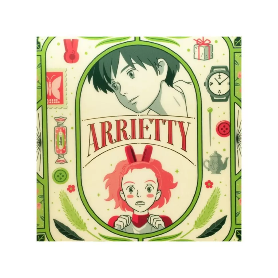 Maison Ghibli Art Deco Clear Folder A4 - Arrietty- Storage