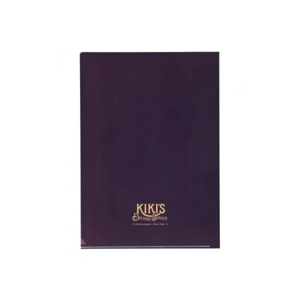 Maison Ghibli Art Deco Clear Folder A4 - Kiki'S Delivery Service- Storage