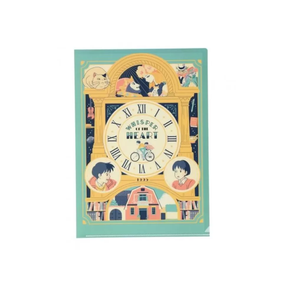 Maison Ghibli Art Deco Clear Folder A4 - Whisper Of The Heart- Storage