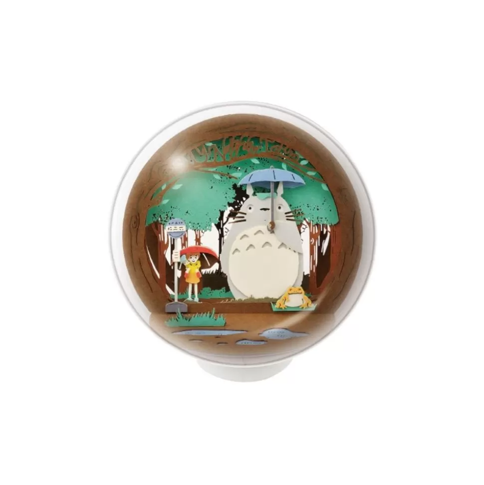 Maison Ghibli Ball Paper Theater Bus Stop - My Neighbor Totoro- Arts And Crafts