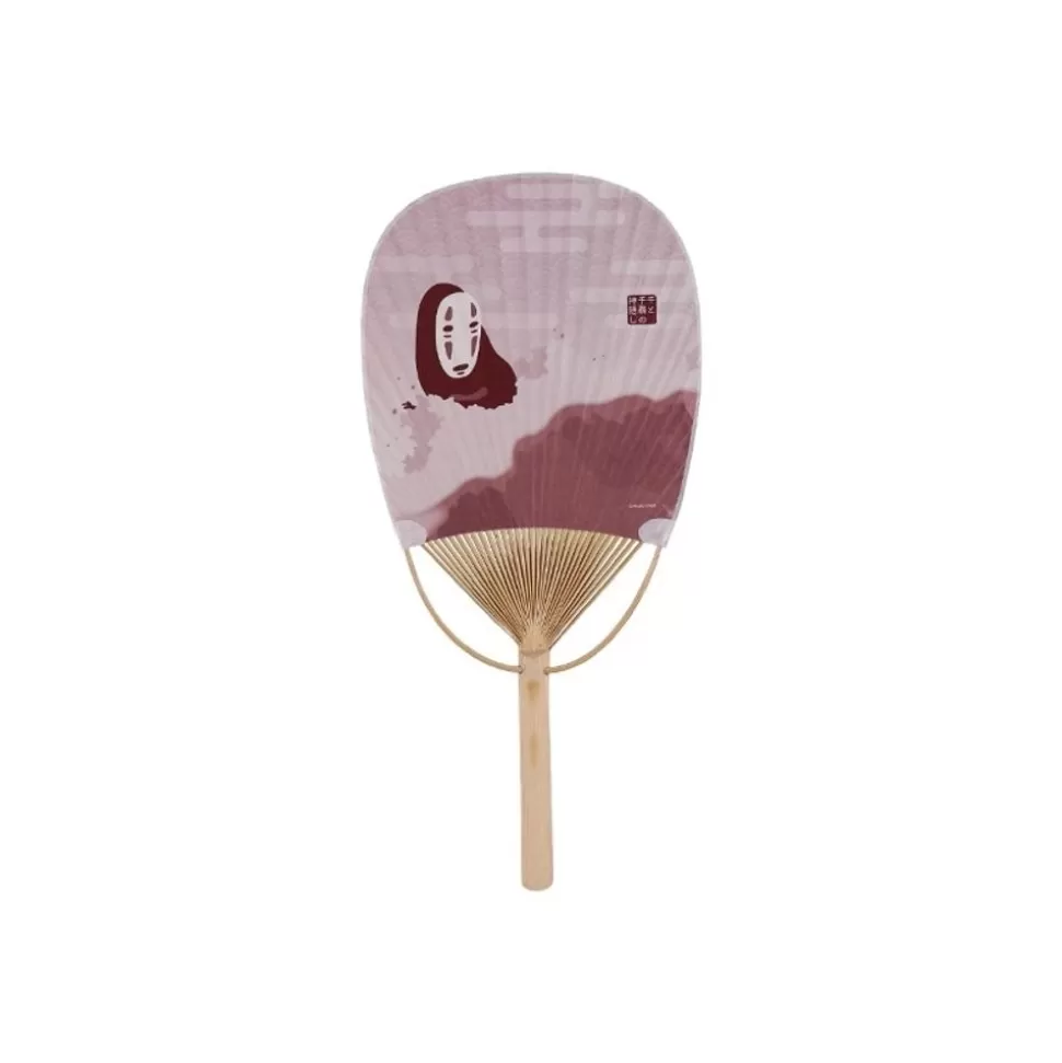 Maison Ghibli Bamboo Fan Chihiro & No Face On The Train - Spirited Away- Accessories