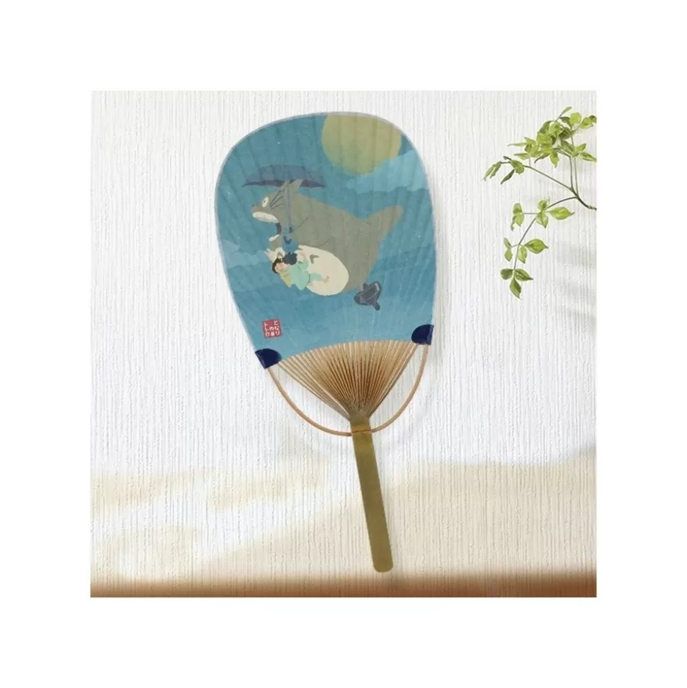 Maison Ghibli Bamboo Fan Flying Totoro - My Neighbor Totoro- Accessories