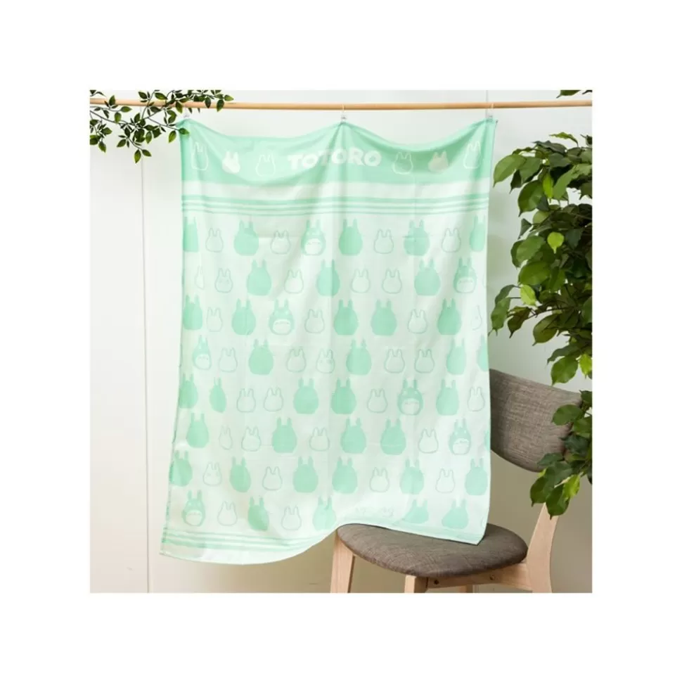 Maison Ghibli Beach Towel Totoro Patterns 85 X 115 Cm - My Neighbor Totoro- Household Linen