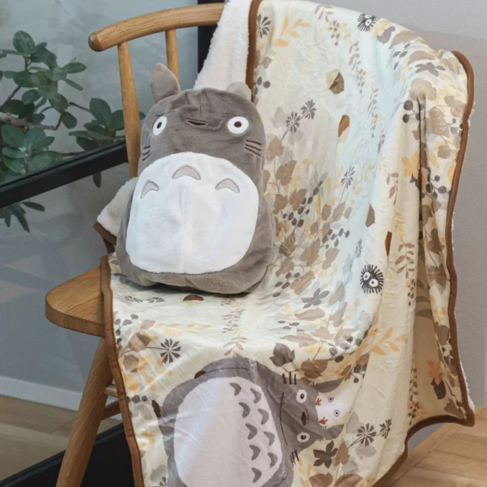 Maison Ghibli Big Totoro Rolled Rolled Blanket - My Neighbor Totoro- Household Linen
