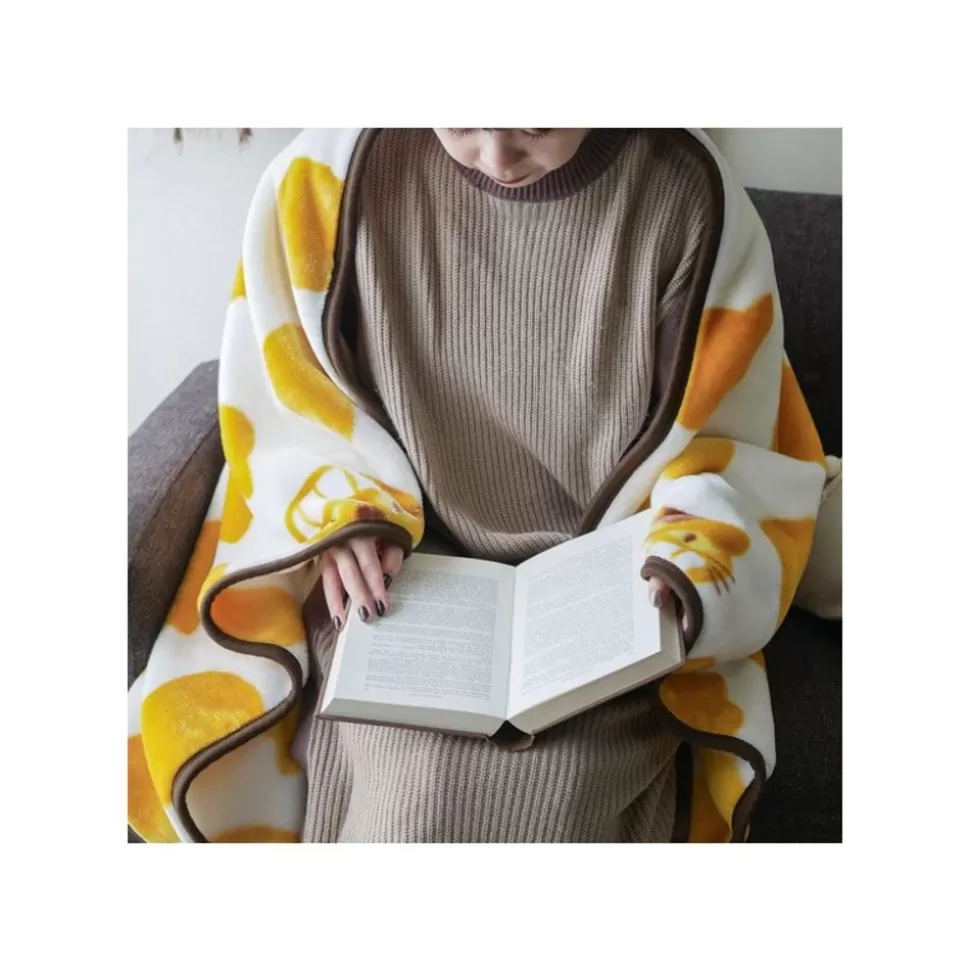 Maison Ghibli Blanket Catbus Silhouette 100X140 Cm - My Neighbor Totoro- Household Linen