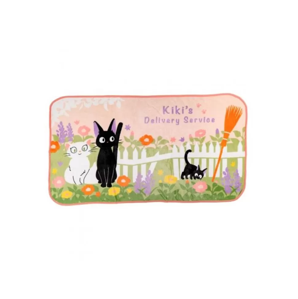 Maison Ghibli Blanket Jiji & Lily Strawberry Arch 80X150 Cm - My Neighbor Totoro- Household Linen