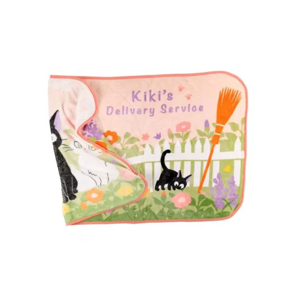 Maison Ghibli Blanket Jiji & Lily Strawberry Arch 80X150 Cm - My Neighbor Totoro- Household Linen