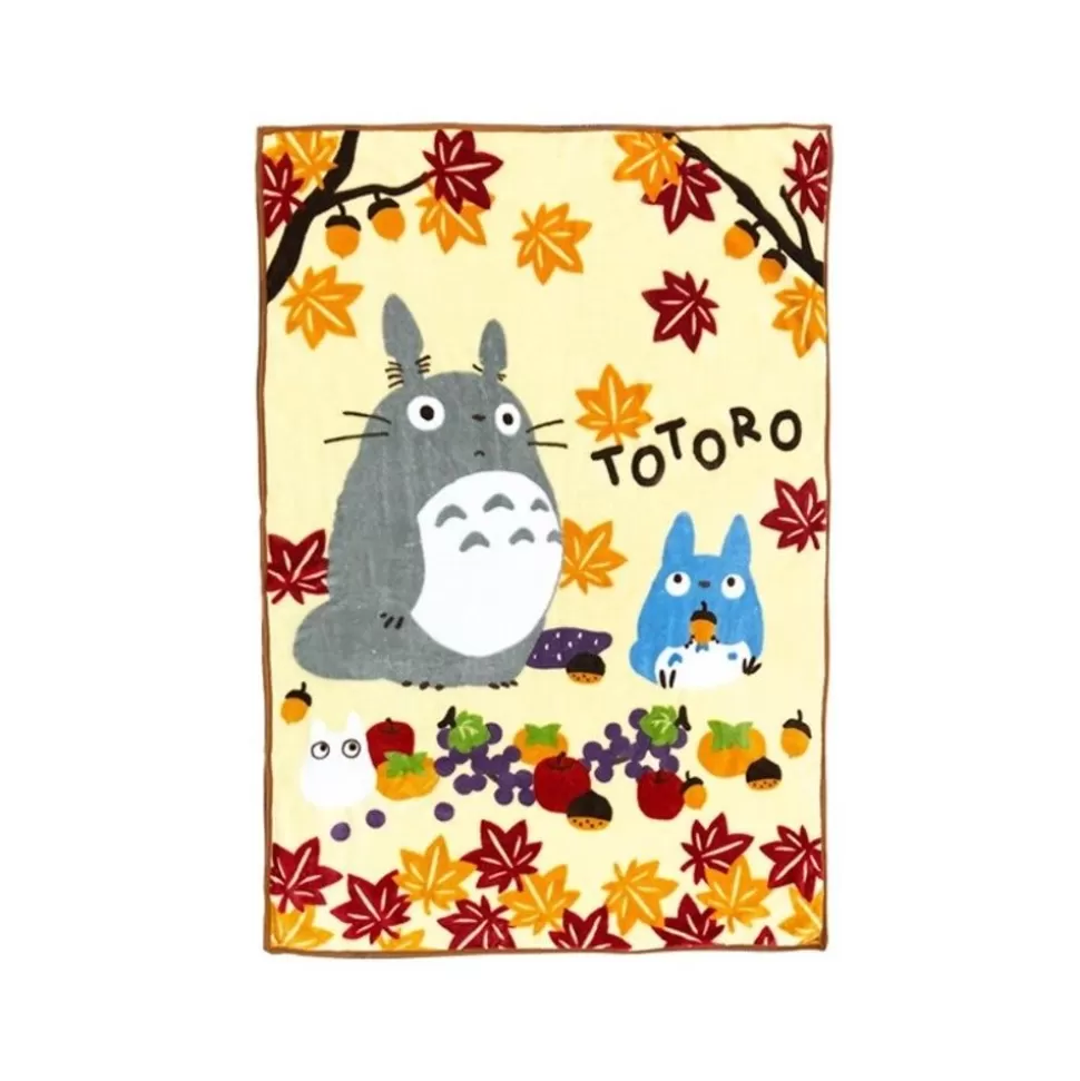 Maison Ghibli Blanket Tororo Autumn - My Neighbor Totoro- Household Linen