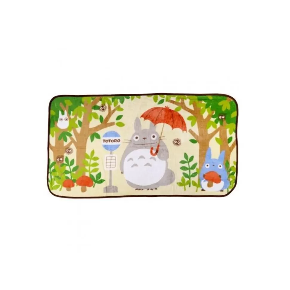 Maison Ghibli Blanket Totoro Bus Stop 80X150 Cm - My Neighbor Totoro- Household Linen