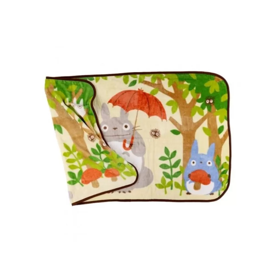 Maison Ghibli Blanket Totoro Bus Stop 80X150 Cm - My Neighbor Totoro- Household Linen