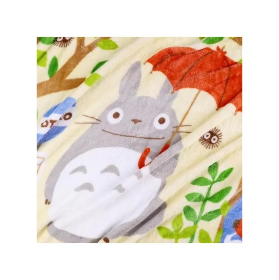 Maison Ghibli Blanket Totoro Bus Stop 80X150 Cm - My Neighbor Totoro- Household Linen