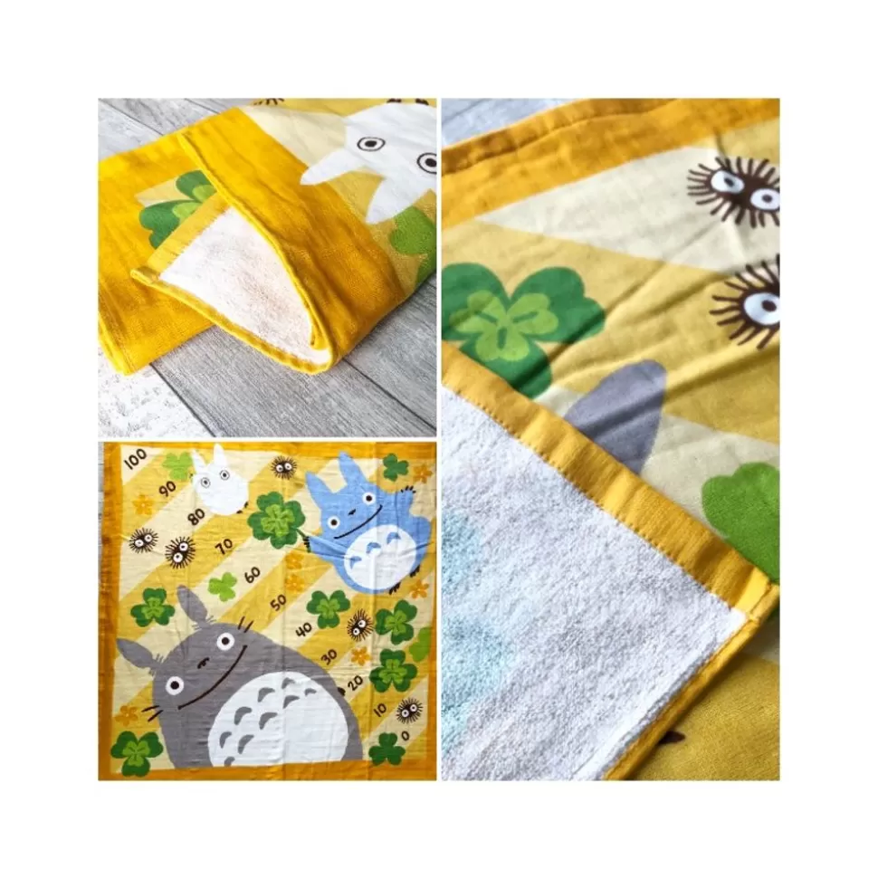 Maison Ghibli Blanket Totoro Clover 90X90 Cm - My Neighbor Totoro- Household Linen