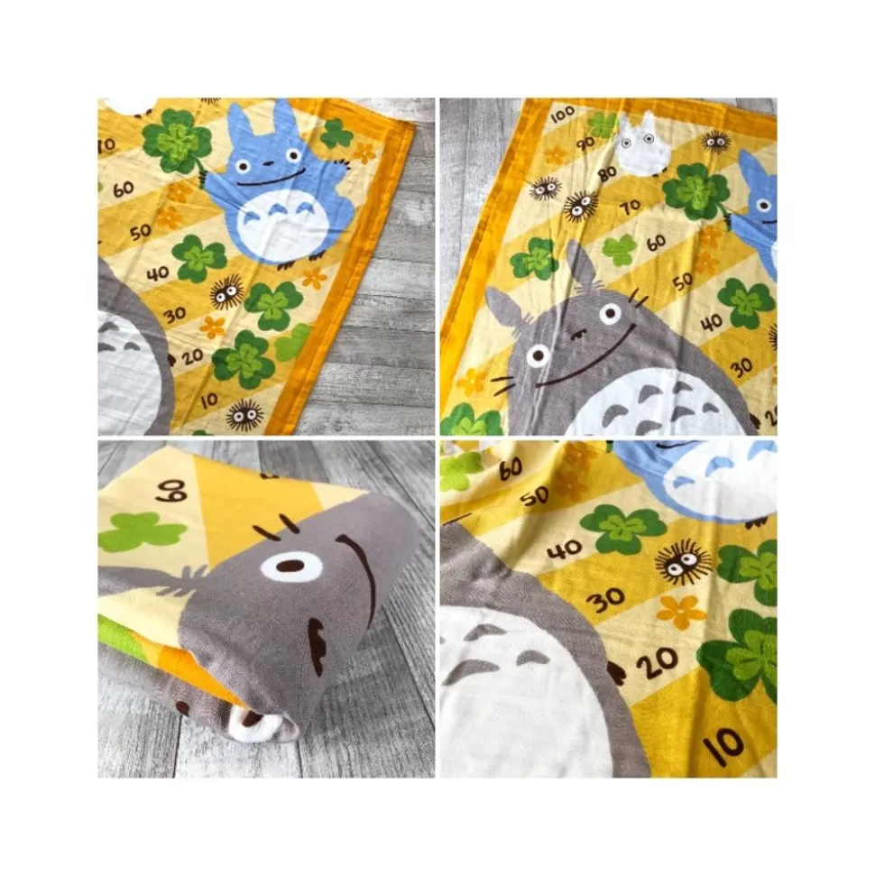 Maison Ghibli Blanket Totoro Clover 90X90 Cm - My Neighbor Totoro- Household Linen