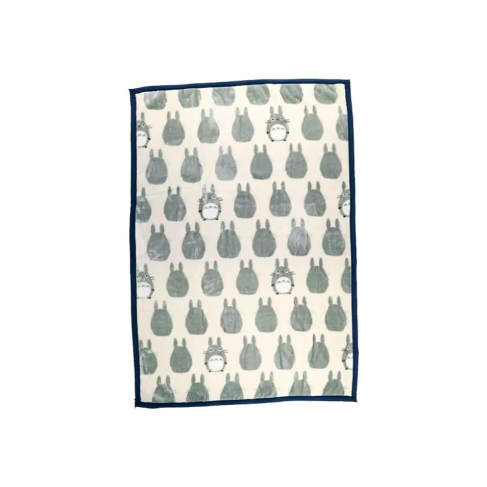Maison Ghibli Blanket Totoro Silhouette 100X140 Cm - My Neighbor Totoro- Household Linen