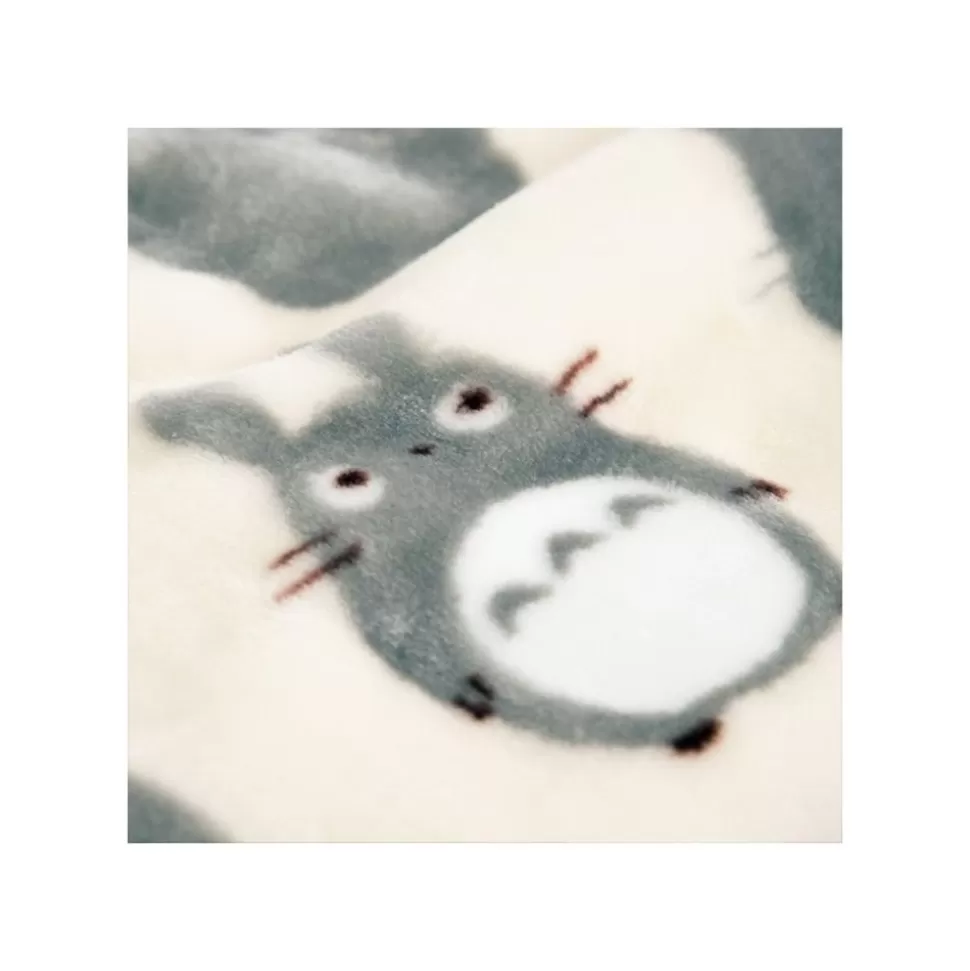 Maison Ghibli Blanket Totoro Silhouette 100X140 Cm - My Neighbor Totoro- Household Linen