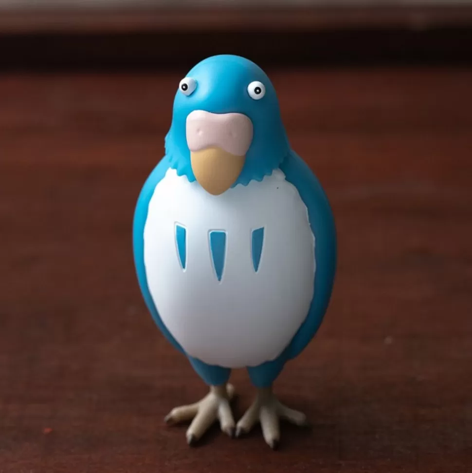 Maison Ghibli Bobble Head Figurine Blue Parakeet - The Boy And The Heron- Toys