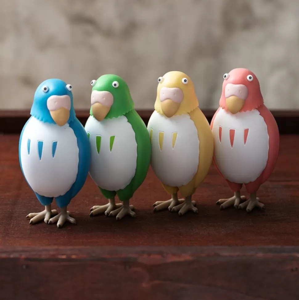 Maison Ghibli Bobble Head Figurine Green Parakeet - The Boy And The Heron- Toys