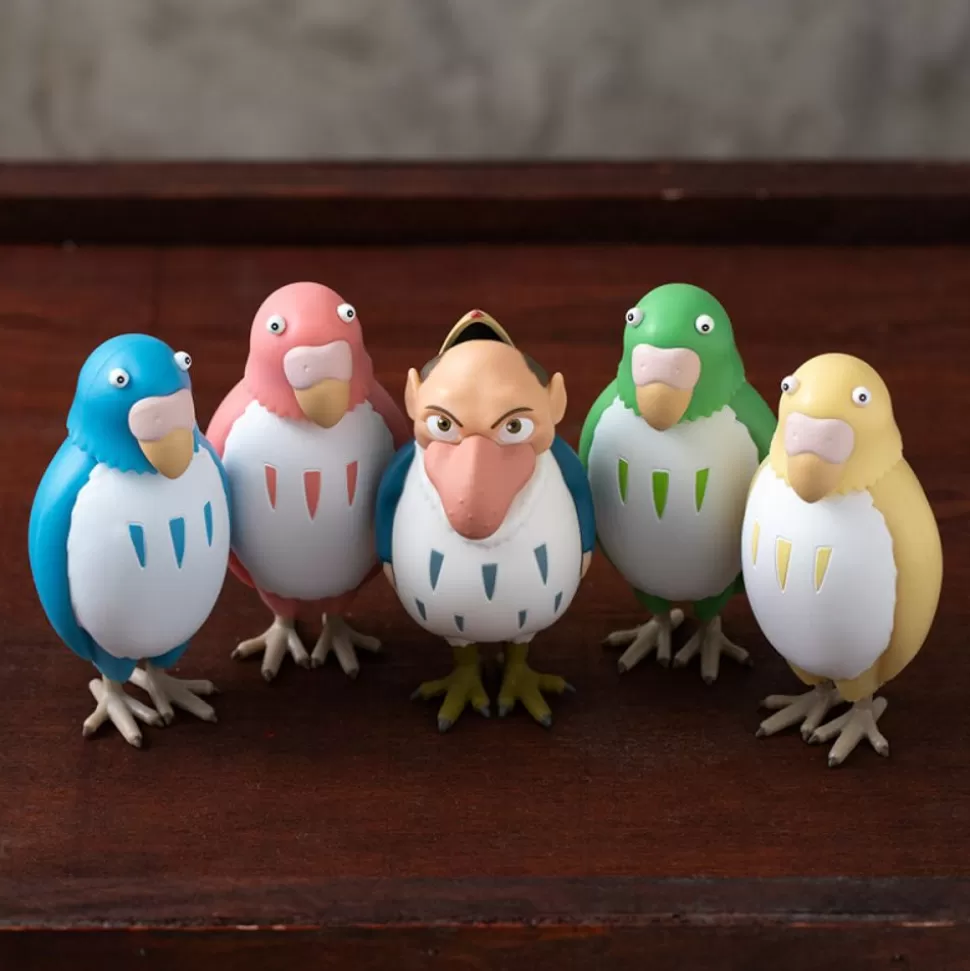 Maison Ghibli Bobble Head Figurine Green Parakeet - The Boy And The Heron- Toys