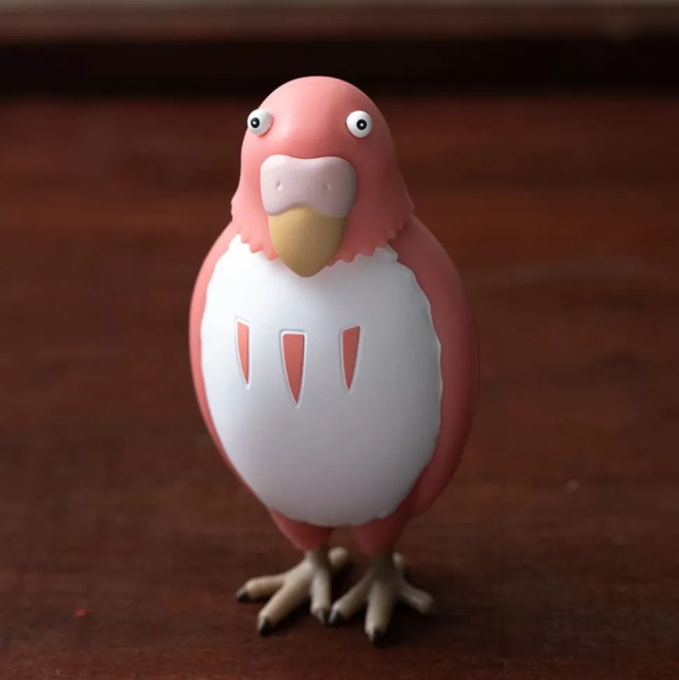 Maison Ghibli Bobble Head Figurine Red Parakeet - The Boy And The Heron- Toys