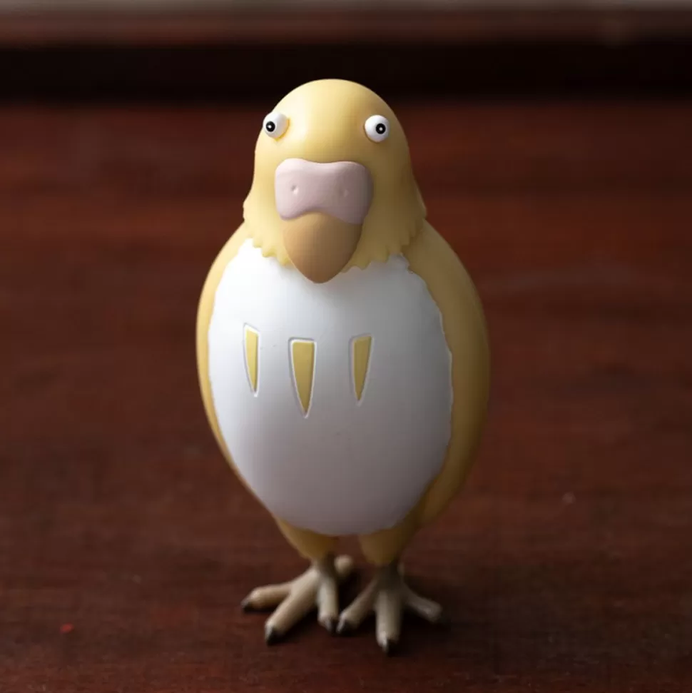 Maison Ghibli Bobble Head Figurine Yellow Parakeet - The Boy And The Heron- Toys