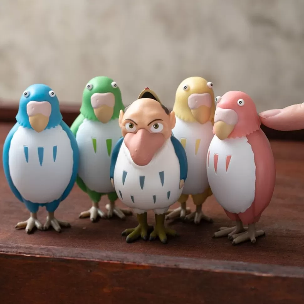 Maison Ghibli Bobble Head Figurine Yellow Parakeet - The Boy And The Heron- Toys