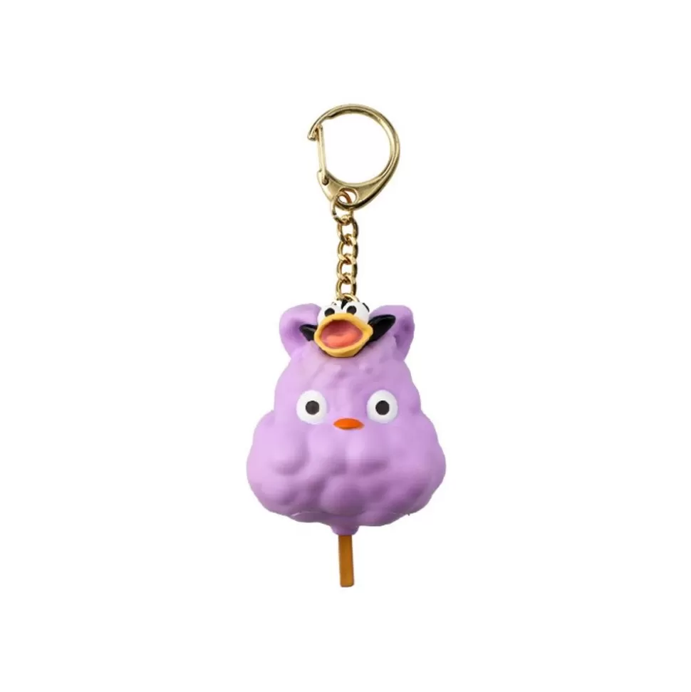 Maison Ghibli Boh Mouse Cotton Candy Keychain - Spirited Away- Keychains