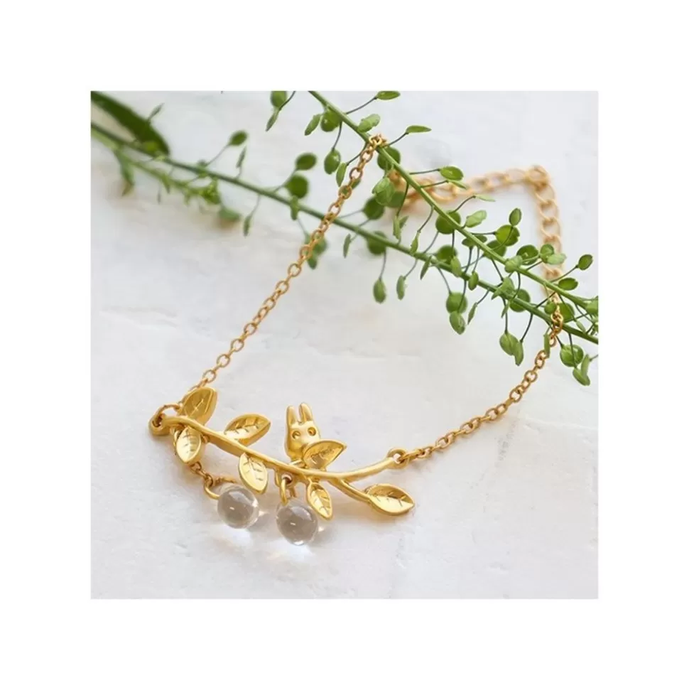 Maison Ghibli Braclet Totoro White Hidden In A Leaf - My Neighbor Totoro- Jewellery