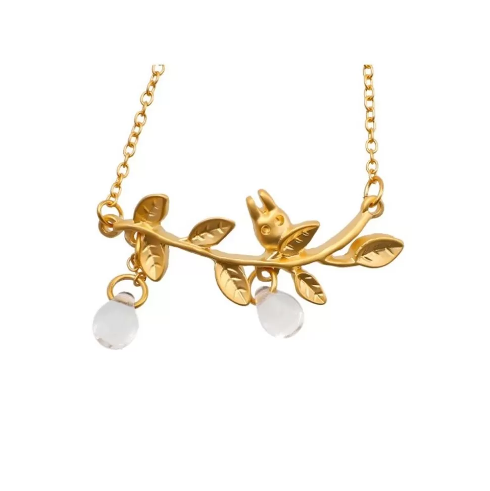 Maison Ghibli Braclet Totoro White Hidden In A Leaf - My Neighbor Totoro- Jewellery