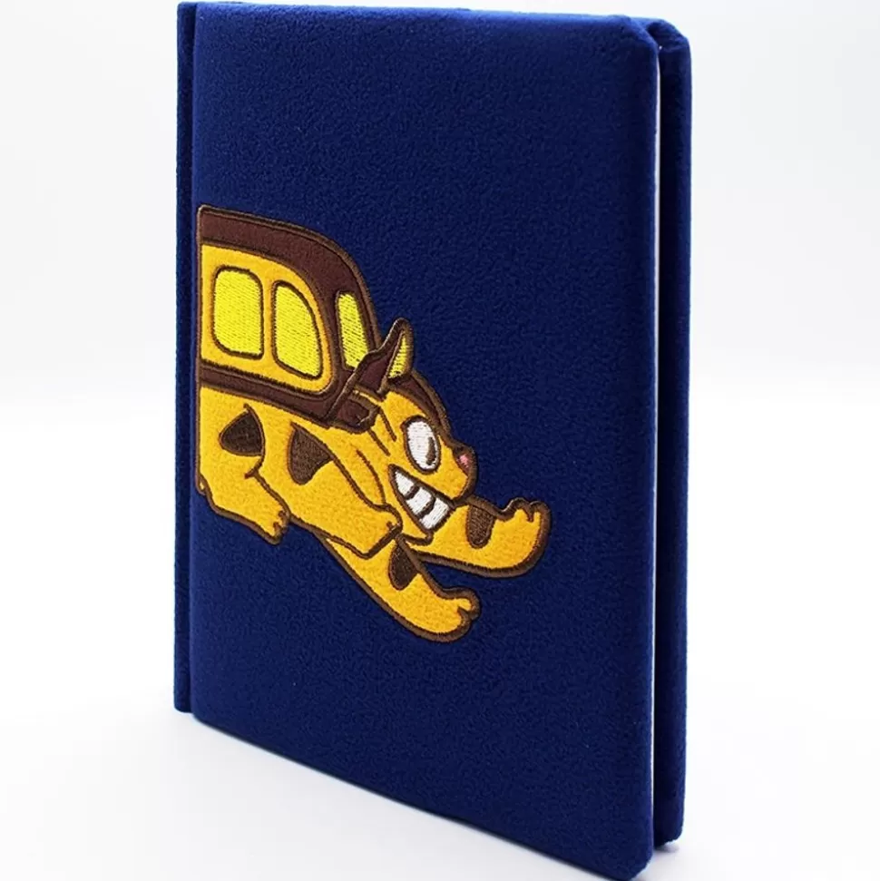 Maison Ghibli Catbus Plush Journal - My Neighbor Totoro- Notebooks And Notepads