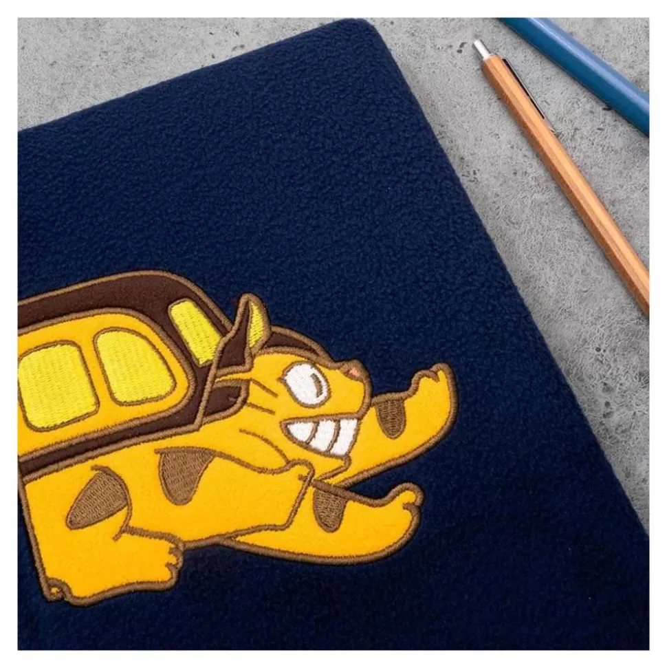 Maison Ghibli Catbus Plush Journal - My Neighbor Totoro- Notebooks And Notepads