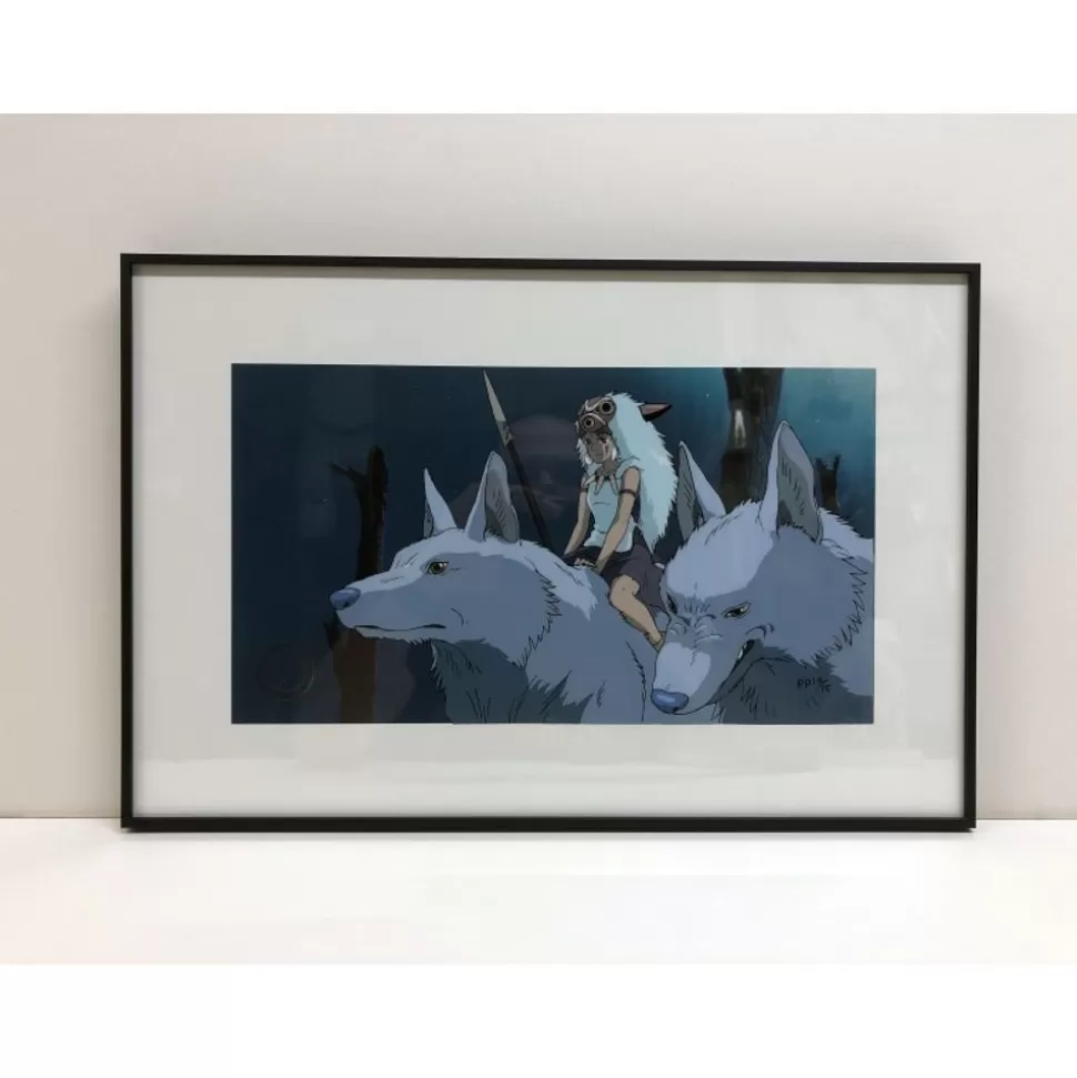 Maison Ghibli Cel Art San And His Wolf Brothers - Studio Ghibli- Cel Art - Studio Ghibli