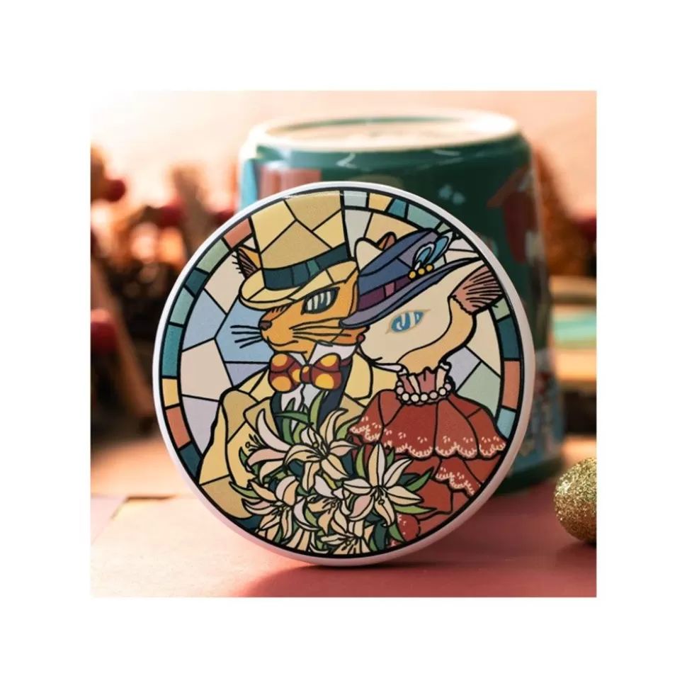 Maison Ghibli Ceramic Coaster Baron & Louise - Whisper Of The Heart- Kitchenware