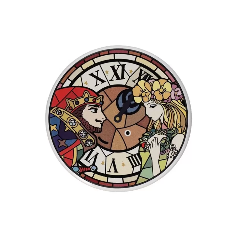 Maison Ghibli Ceramic Coaster King Of Dwarf & Princess - Whisper Of The Heart- Kitchenware