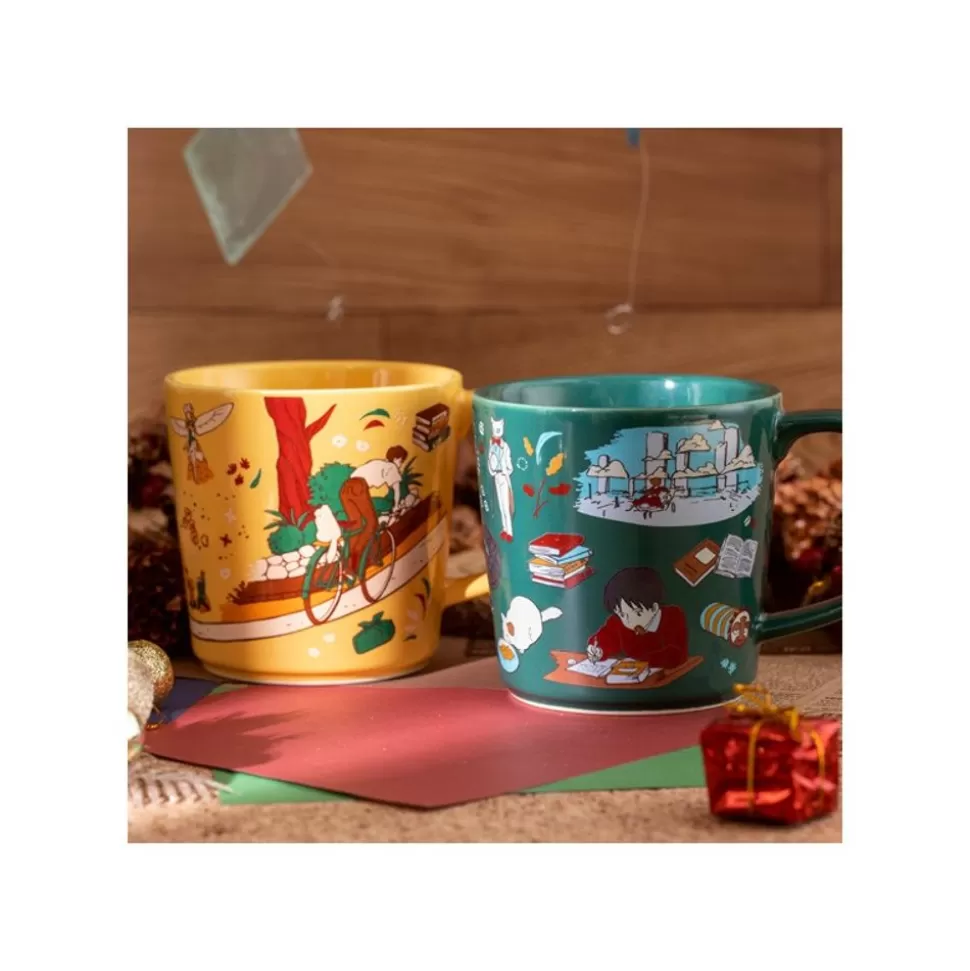 Maison Ghibli Ceramic Mug Seiji'S Workshop - Whisper Of The Heart- Kitchenware