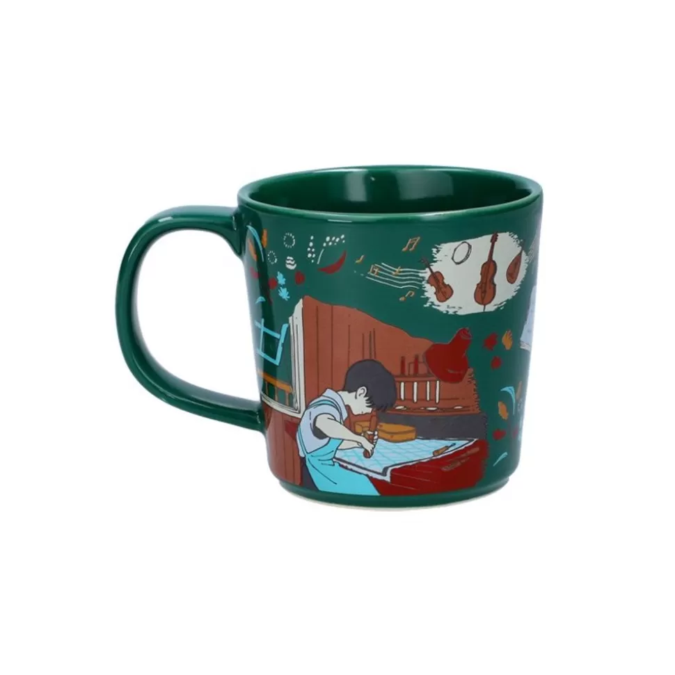 Maison Ghibli Ceramic Mug Seiji'S Workshop - Whisper Of The Heart- Kitchenware