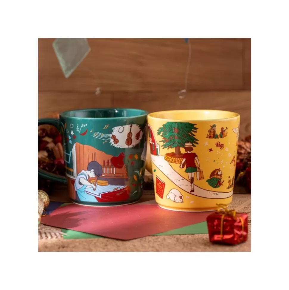 Maison Ghibli Ceramic Mug Seiji'S Workshop - Whisper Of The Heart- Kitchenware