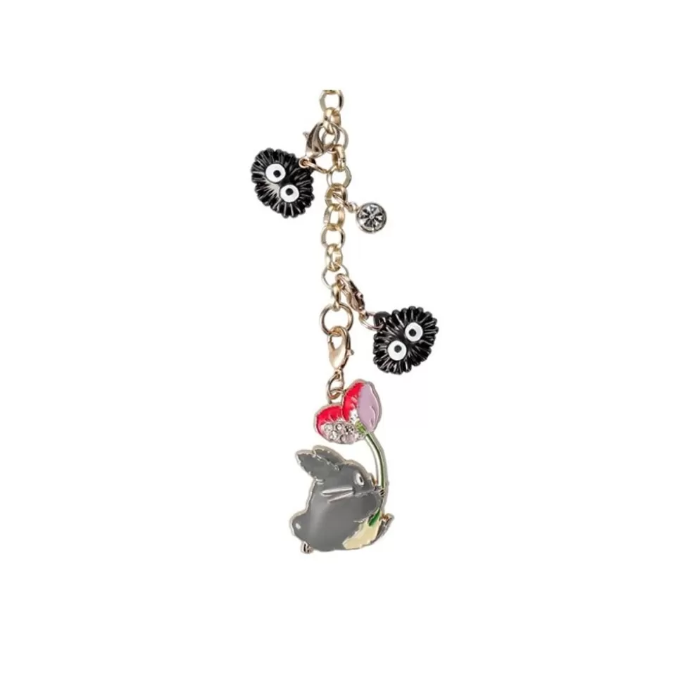 Maison Ghibli Charm Chain Big Totoro & Flower - My Neighbor Totoro- Straps