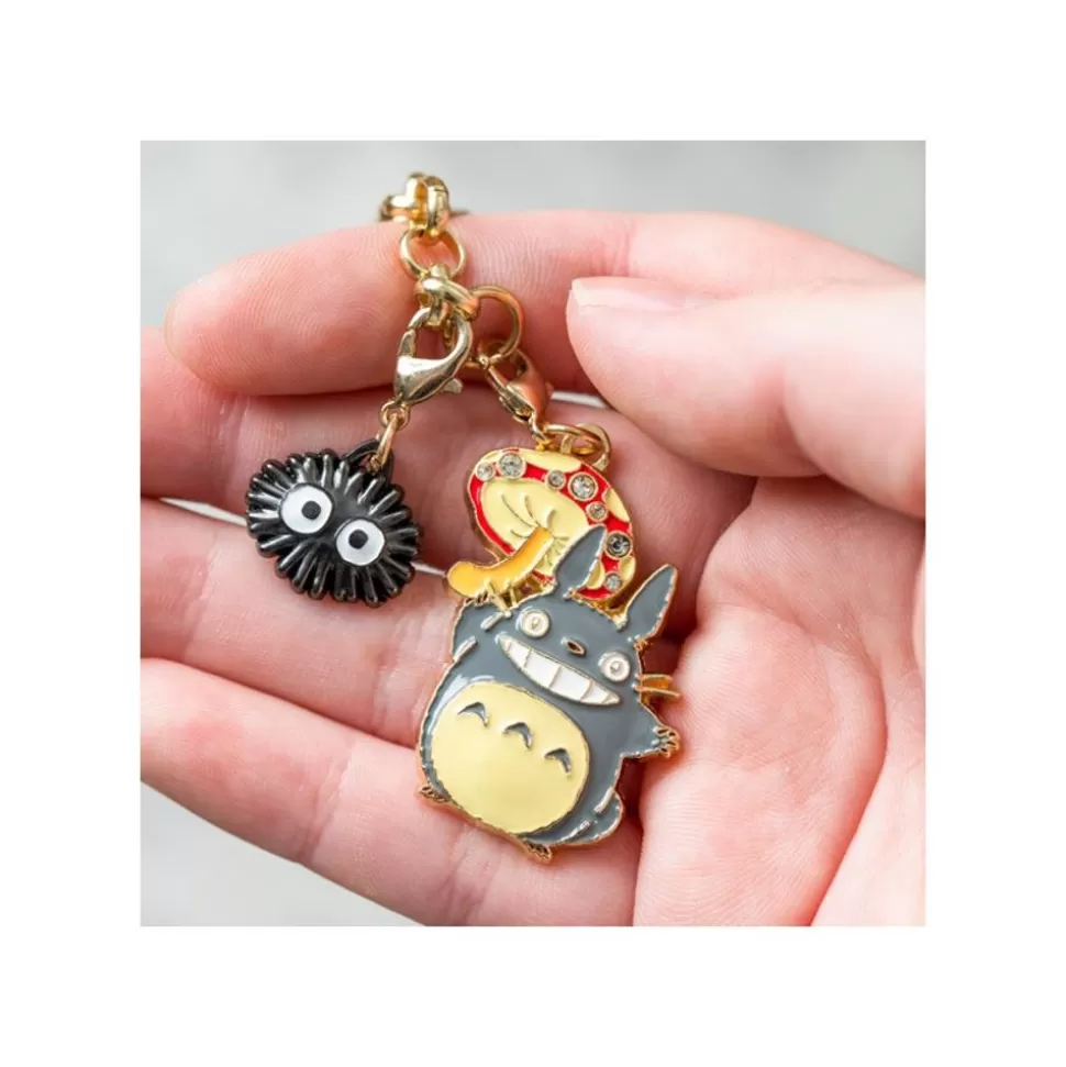 Maison Ghibli Charm Chain Big Totoro & Mushroom - My Neighbor Totoro- Straps